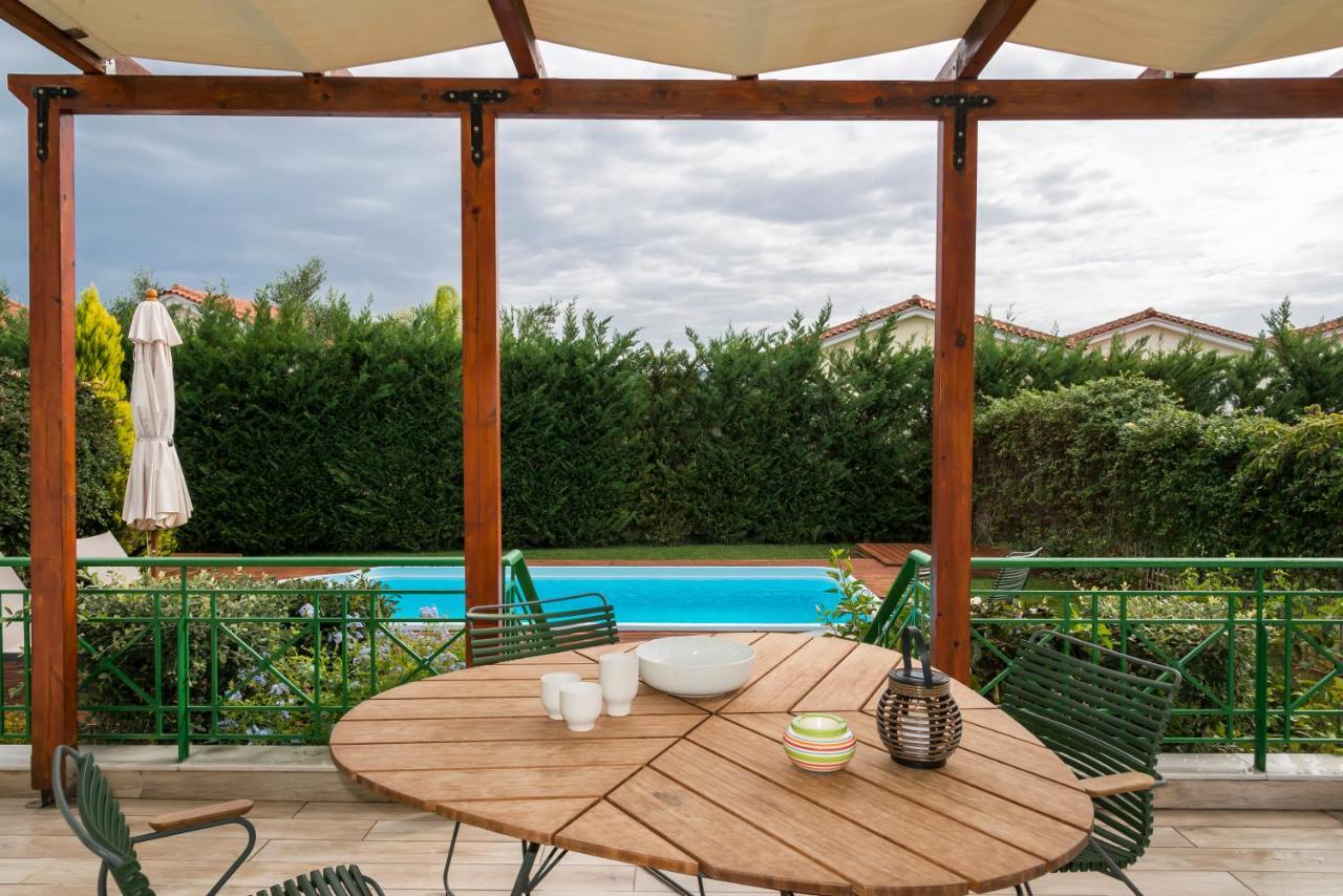 Venus Villa With Private Pool, 2Min To The Beach Финикунда Экстерьер фото